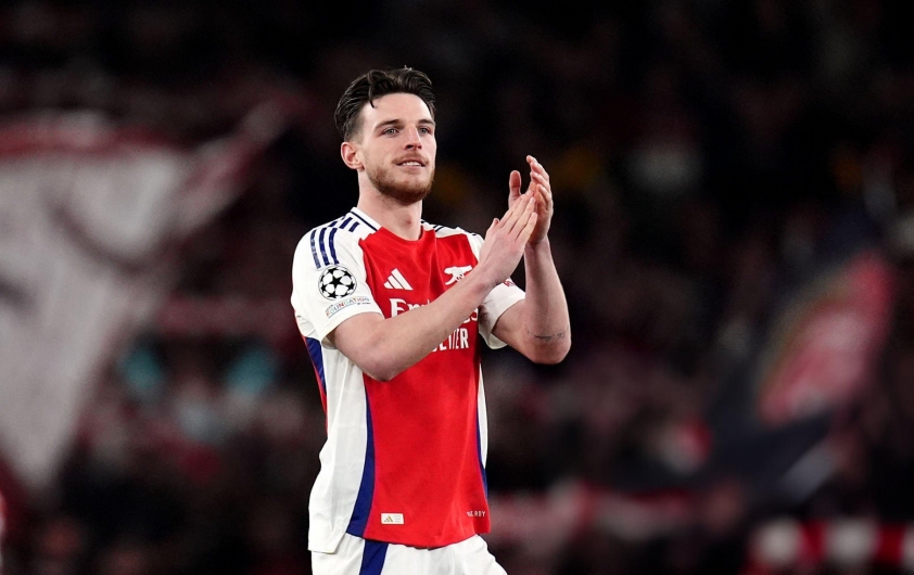 Một tay hạ Real, Declan Rice được xếp trên cơ Messi 617355