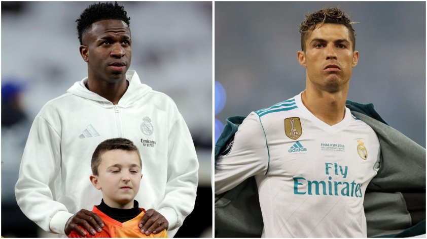 Vinicius muốn 'xếp ngang hàng' Ronaldo tại Real 625976