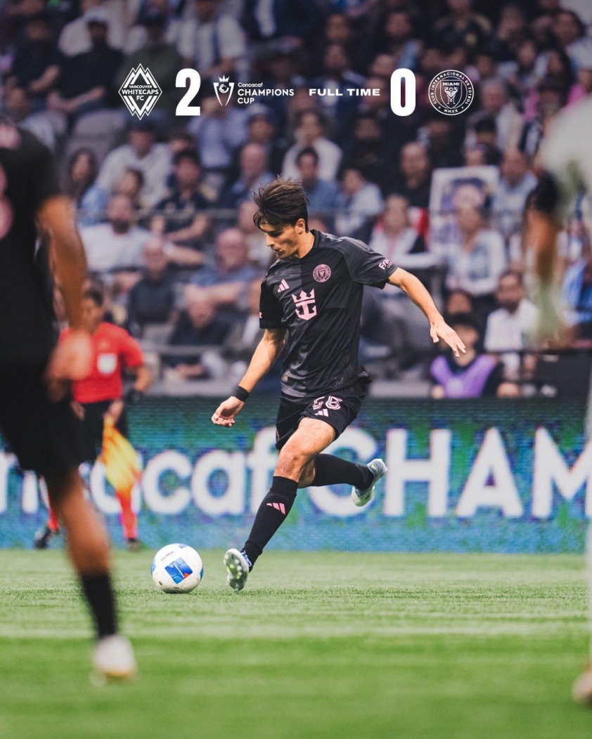 Messi im tiếng, Inter Miami nguy cơ bị loại khỏi Concacaf Champions Cup 625769