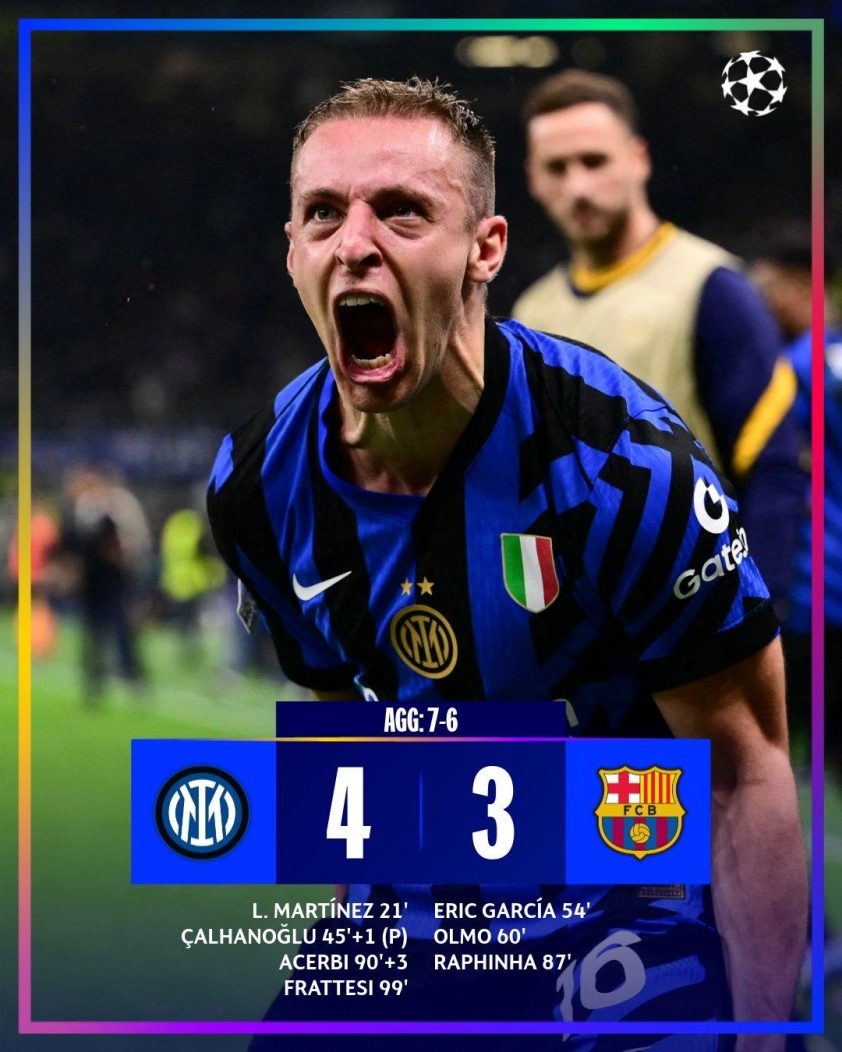 Thắng Barca kịch tính, Inter vào chung kết Champions League 630844
