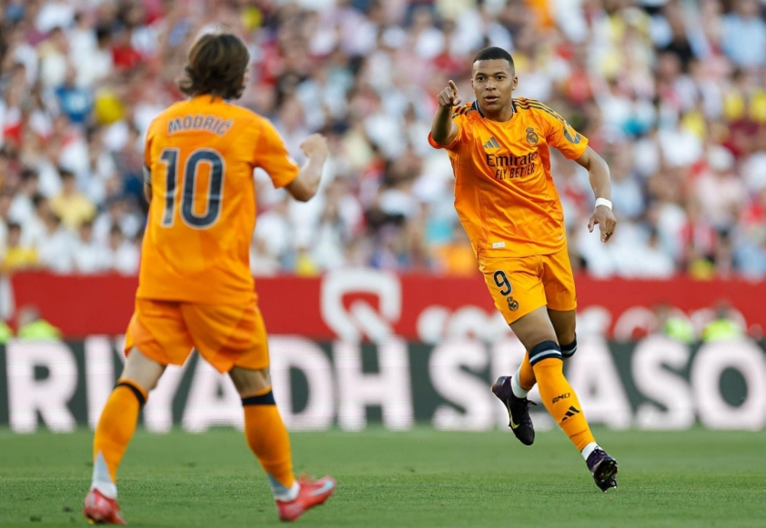 Mbappe và Bellingham lập công, Real thắng dễ Sevilla 636704
