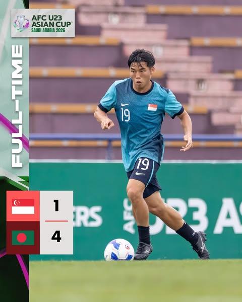 U23 Singapore thua bạc nhược ở trận cuối VL châu Á 701224