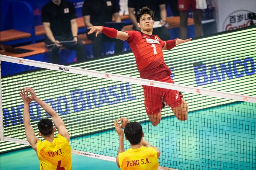 Nishida và Ishikawa tiếp tục tỏa sáng, Nhật Bản có thêm chiến thắng tại VNL 2022