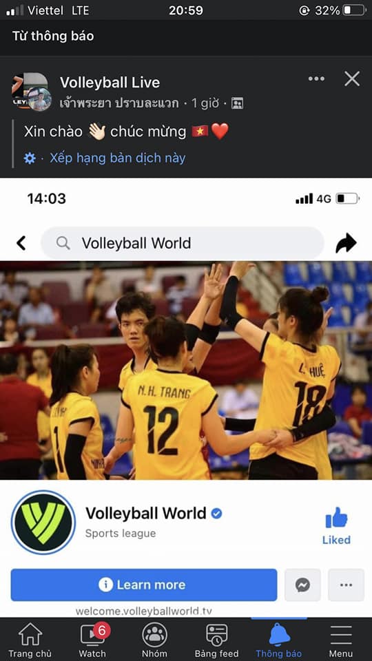 Bóng chuyền nữ Việt Nam bất ngờ lên trang bìa FIVB, thực hư ra sao? 199547