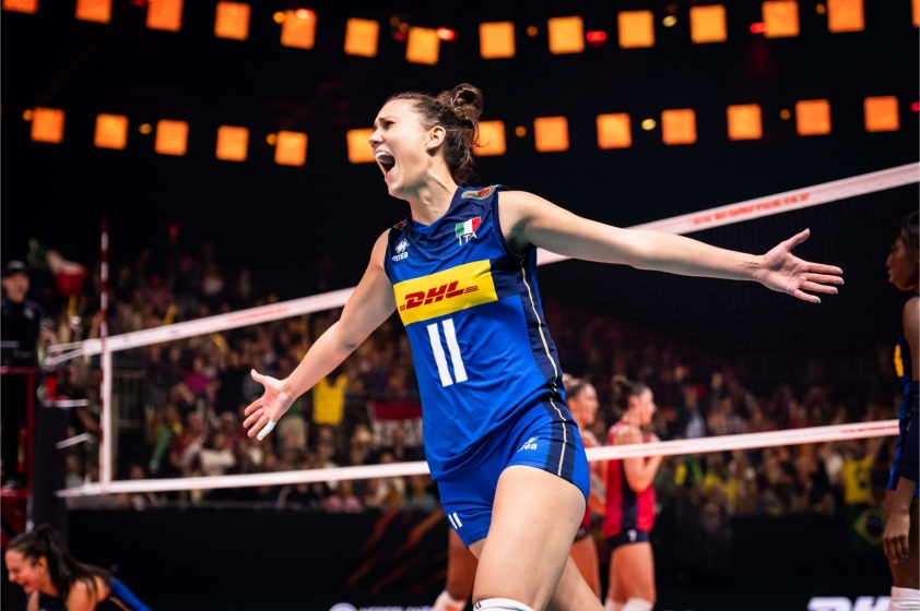 Vượt qua ĐKVĐ Olympic, bóng chuyền nữ Ý giành HCĐ tại giải VĐTG 2022 203322