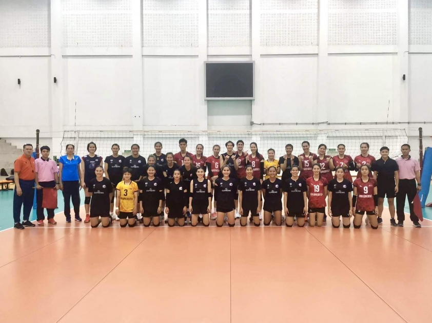 Bóng chuyền nữ Ninh Bình thua đáng tiếc trước đội của 'bộ 7 huyền thoại' Thái Lan-222363