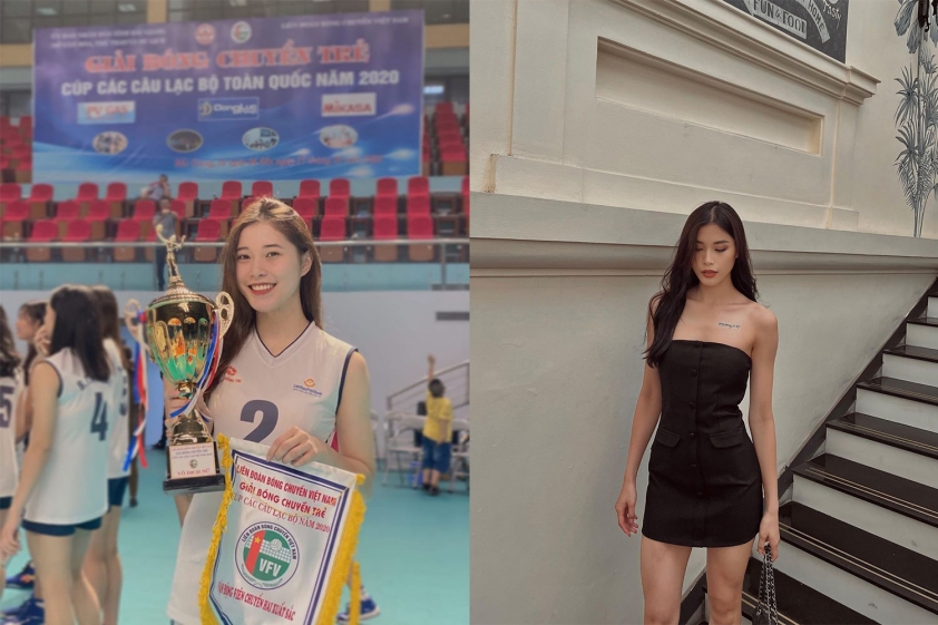 Sắc vóc quyến rũ của hoa khôi bóng chuyền Đặng Thu Huyền hậu giải nghệ 229998