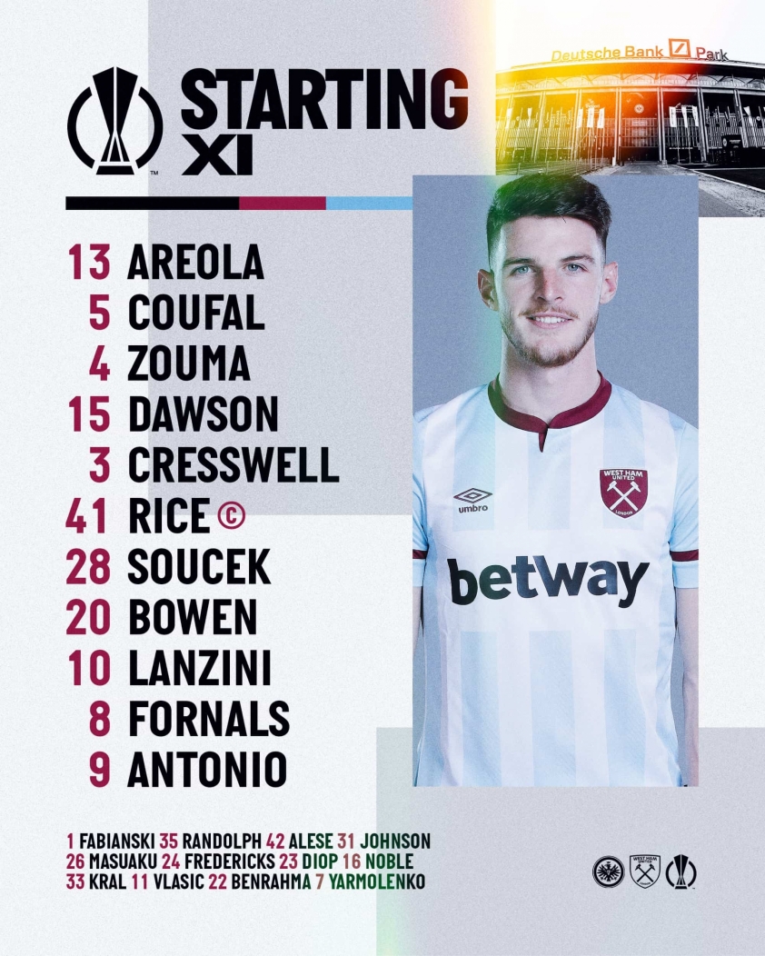 Đội khách West Ham