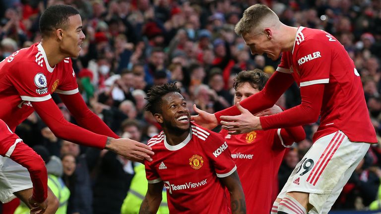 Manchester United đã có chiến thắng ở lượt đi do công của Fred