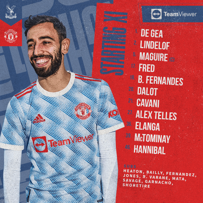 Đội hình xuất phát Manchester United