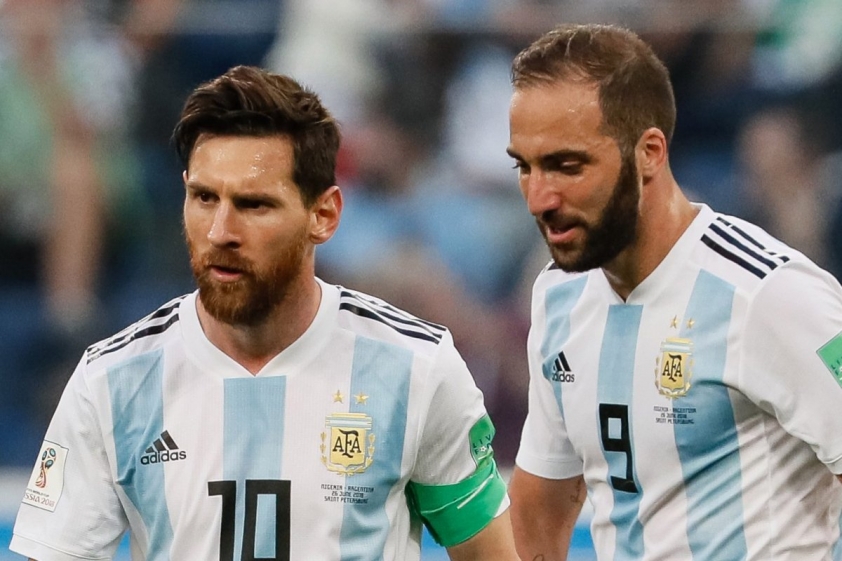 higuain messi