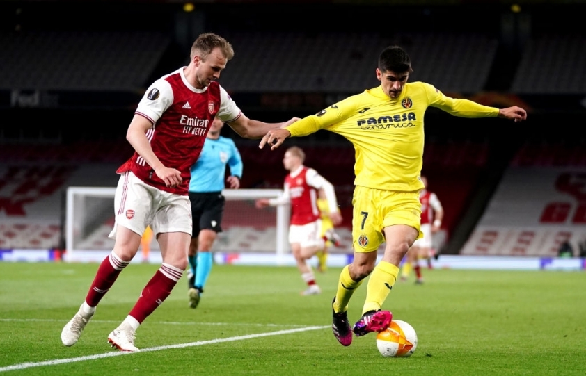 Villarreal chơi vô cùng tự tin trước Arsenal