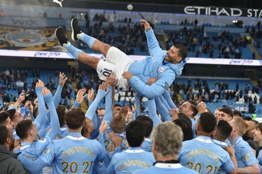 CHÙM ẢNH: Kun Aguero làm nên kỳ tích và ngày chia tay ngọt ngào tại Etihad 47505