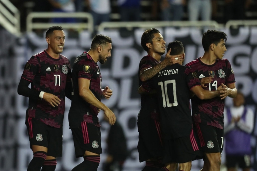 Mexico có chiến thắng tưng bừng trước Guatemala (Ảnh: Getty)