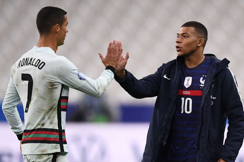 ronaldo mbappe