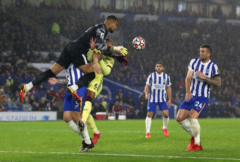 Brighton chơi kín kẽ và không cho Arsenal nhiều cơ hội