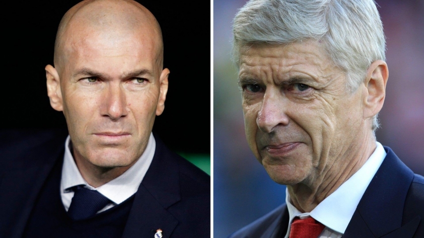 psg bo nhiem zidane va wenger