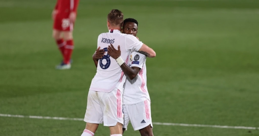 Vinicius, Kroos, Champions League, Real Madrid, Liverpool