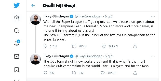 Super League, Cúp C1, Champions League, Man City, Gundogan