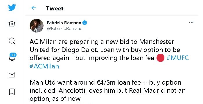 Manchester United, chuyển nhượng, Dalot, AC Milan