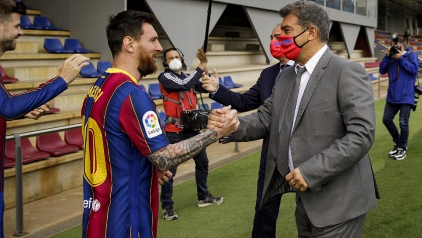 Barcelona, Laporta, Messi