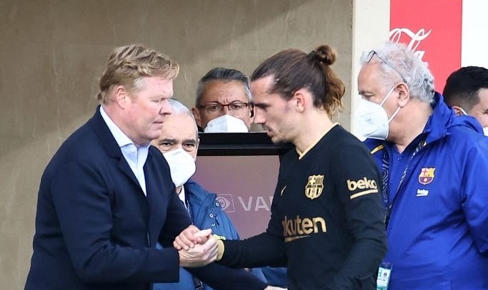 Barcelona, Koeman, Griezmann, chuyển nhượng