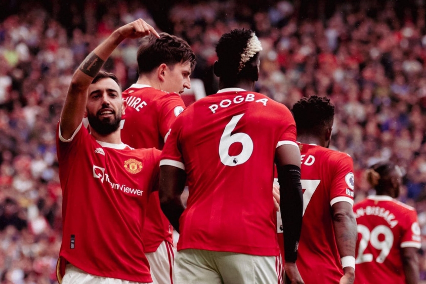 Manchester United, Bruno Fernandes, Pogba