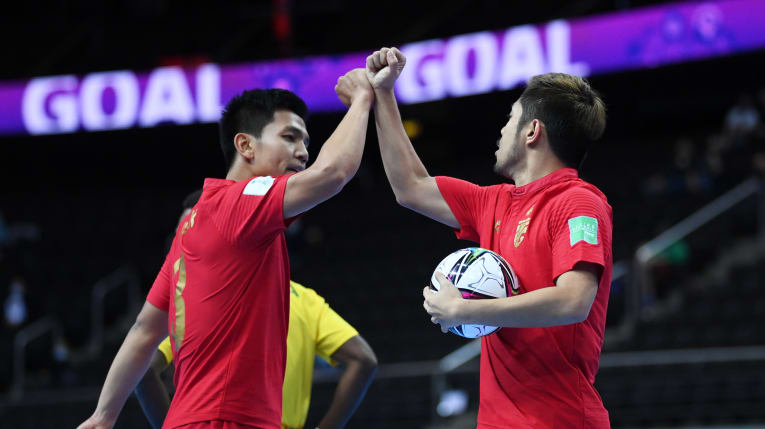 Thái Lan vào vòng 16 đội Futsal World Cup 2021. Ảnh: AFC