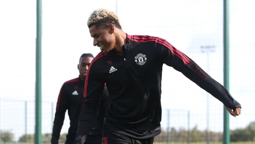 Solskjaer, Rashford, Manchester United