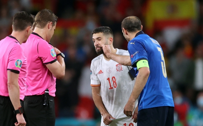 Ý, Chiellini, Tây Ban Nha