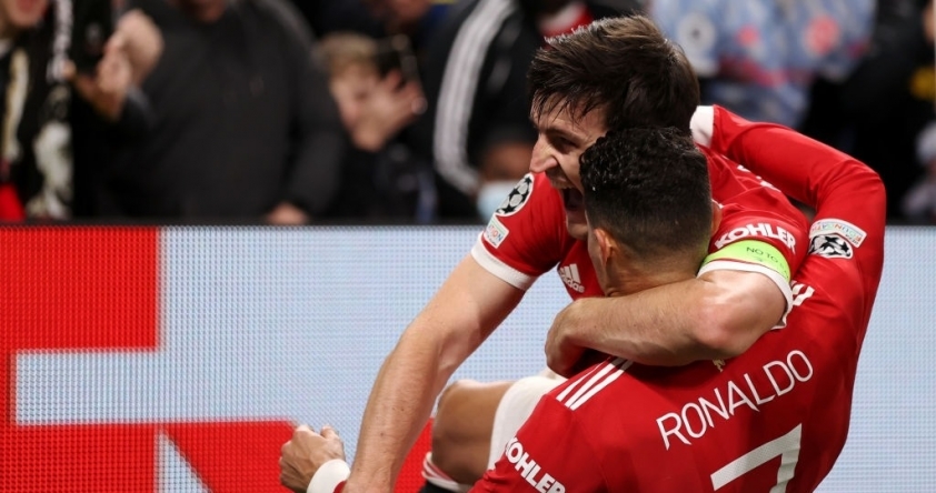 Maguire, MU, Ronaldo, Champions League