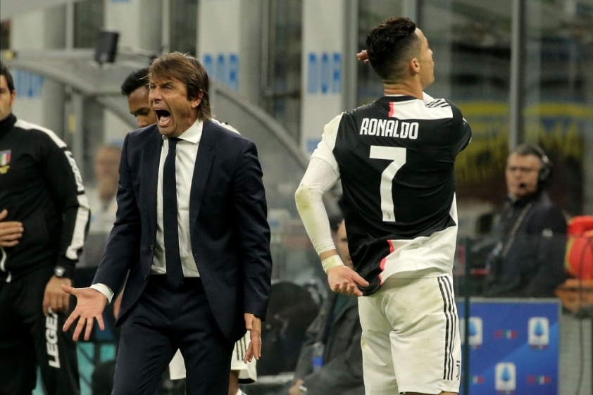 Ronaldo, Conte, Manchester United