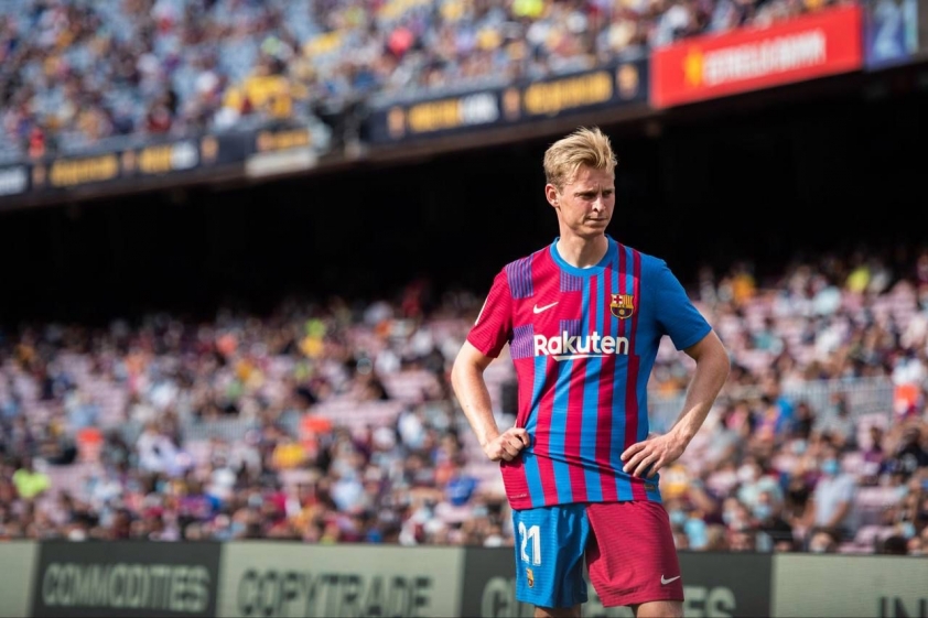 barca ban de jong