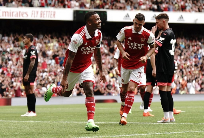 Gabriel Jesus tiếp tục cho thấy cái duyên của mình kể từ khi chuyển tới Arsenal