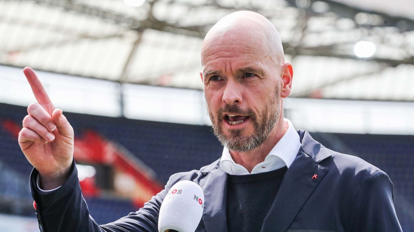 ten hag noi gian voi cau thu mu