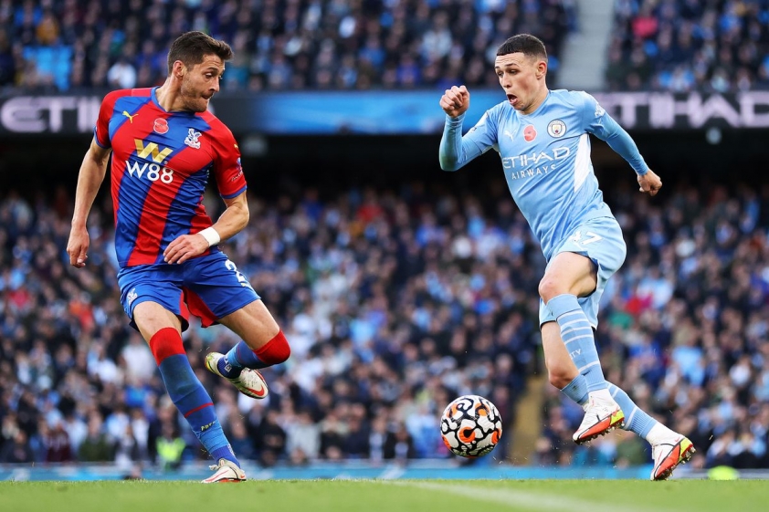 Crystal Palace chưa bao giờ là đối thủ đủ sức gây khó dễ cho Man City. Ảnh: Internet
