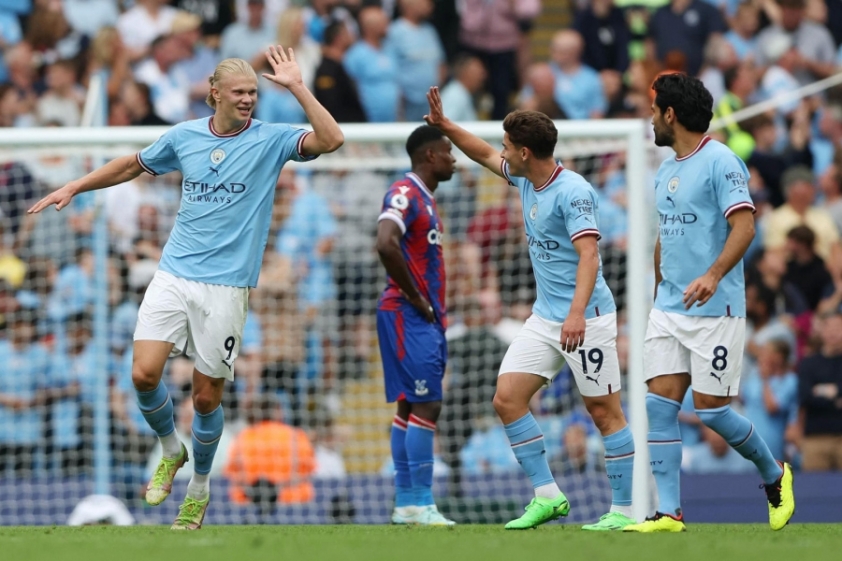 erling haaland quyet an thua du voi bo pep guardiola mung ra mat