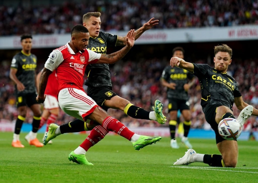 Gabriel Jesus tiếp tục có một ngày thi đấu chói sáng. Ảnh: Internet