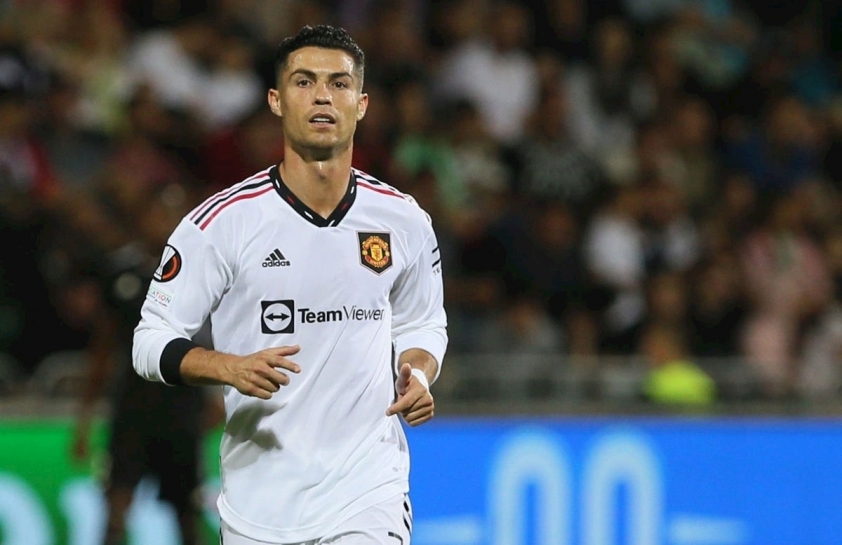 Ronaldo đã mở tài khoản ghi bàn bằng pha lập công trong trận đấu với Sheriff. Ảnh: Internet