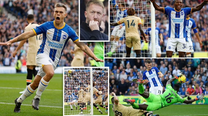 Chelsea vừa phải đón nhận thất bại nặng nề trước Brighton. Ảnh: Internet