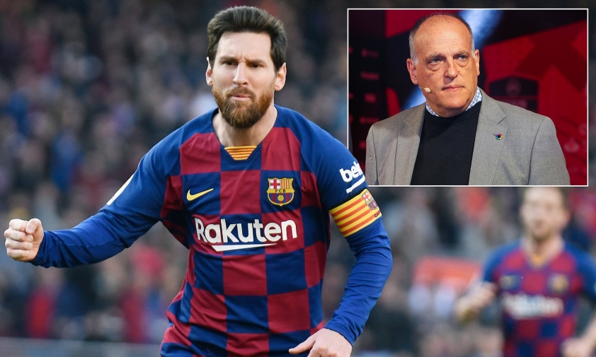 Chủ tịch La Liga vẫn chưa hết 'cay cú' vì Lionel Messi 213655