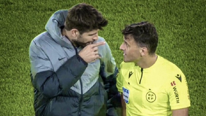 SỐC: Pique chửi trọng tài là 'con hoang' trong ngày Barca lội ngược dòng 215435