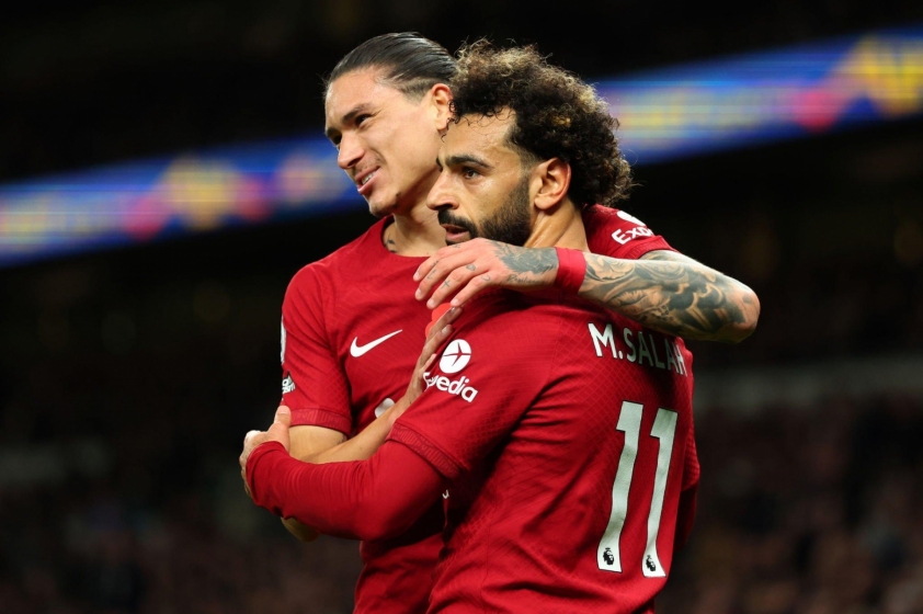 Darwin Nunez có màn tỏa sáng và đây là bước chạy đà hoàn hảo trước World Cup 2022 của ngôi sao này. Ảnh: Internet