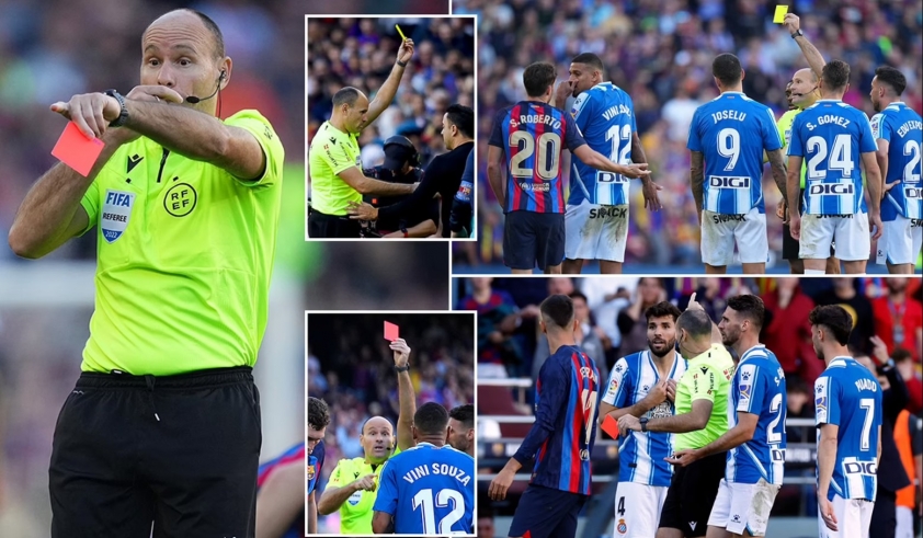 Khiến Messi nổi giận, trọng tài Mateu Lahoz nhận án phạt thích đáng 239636