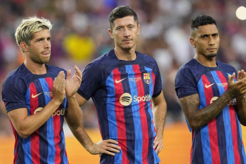 Dàn sao của Barcelona cần nhanh chóng lấy lại tinh thần sau trận thua trước MU. Ảnh: Internet