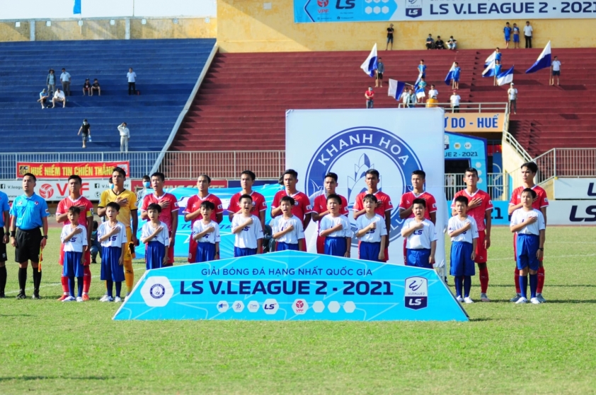 CLB Khánh Hoà đang thăng hoa ở V.League 2.
