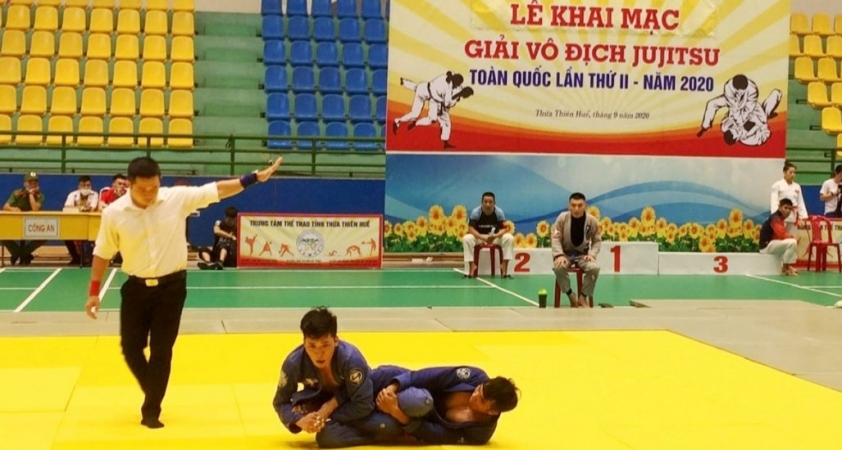 Giải vô địch JuJitsu quốc gia 2021 chuẩn bị khởi tranh