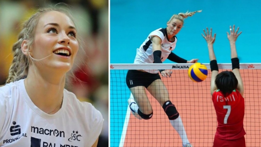 VĐV bóng chuyền Louisa Lippmann được mệnh danh là mỹ nhâ 97684