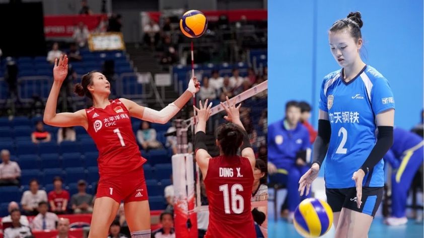 Nữ thần bóng chuyền xứ Trung từng gây 'bão' tại World Cup lên xe hoa, chồng cao đến 2m10 113363