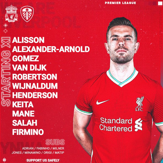 Liverpool vs Leeds